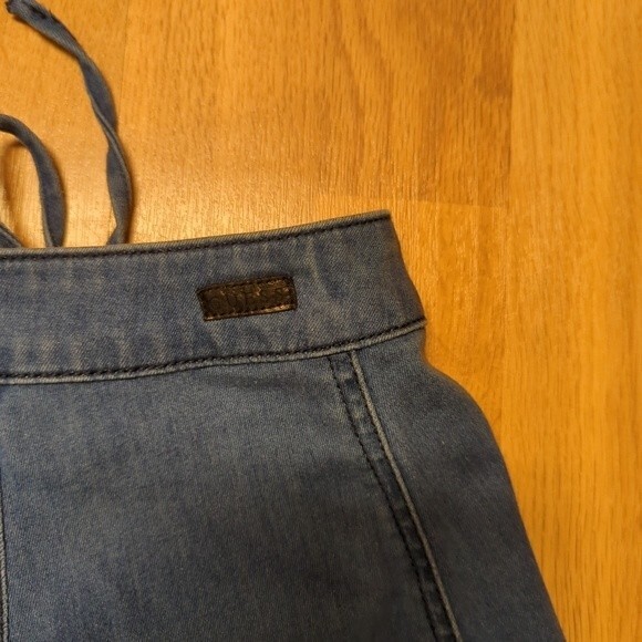 Guess Mini Skirt Womens Size 27 Denim Blue Jean Short Stretch - Picture 7 of 8